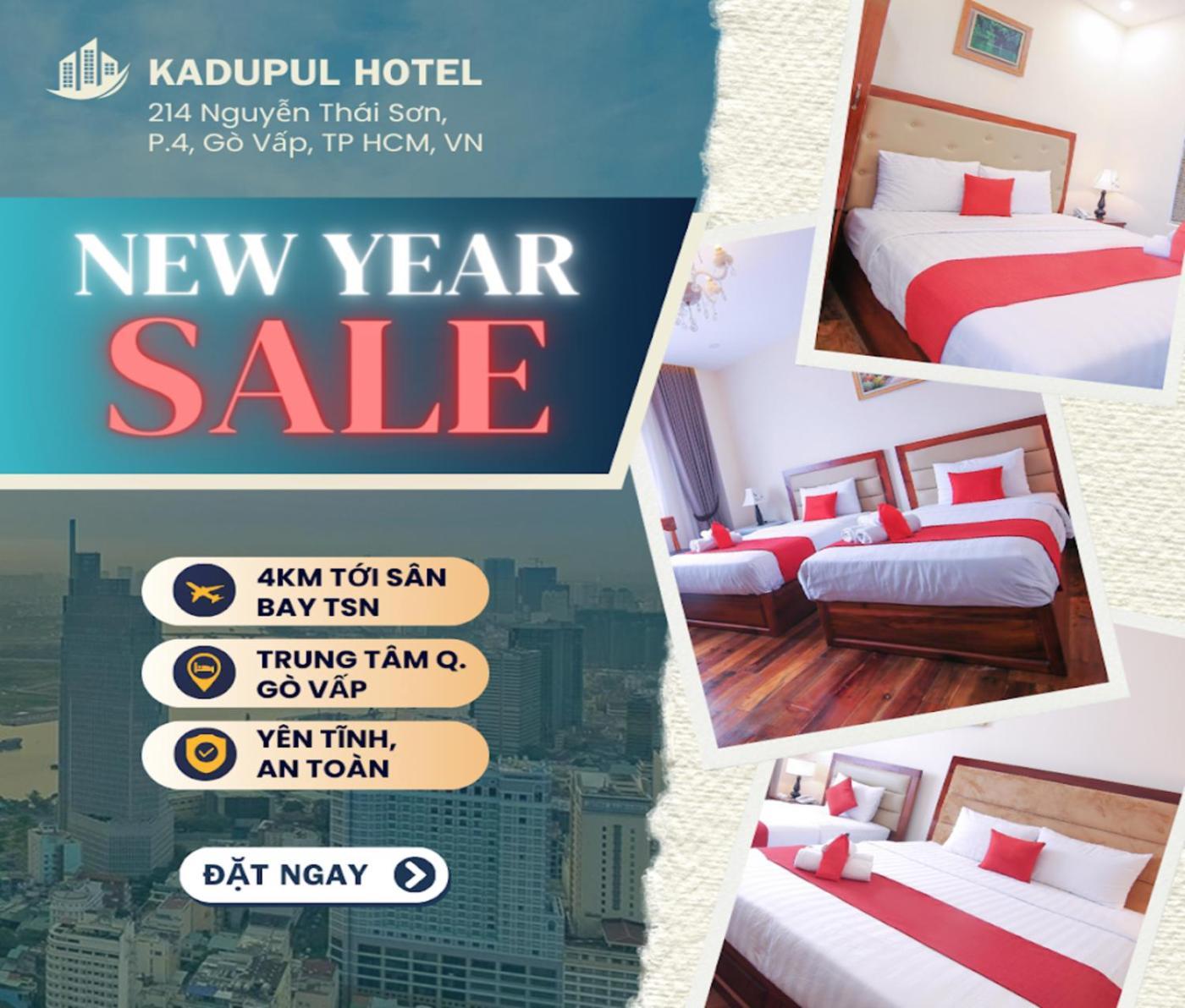 Kadupul Hotel Nguyen Thai Son Ho Či Minovo Město Exteriér fotografie